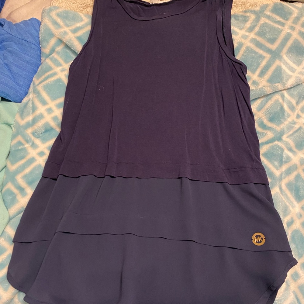 blue tank